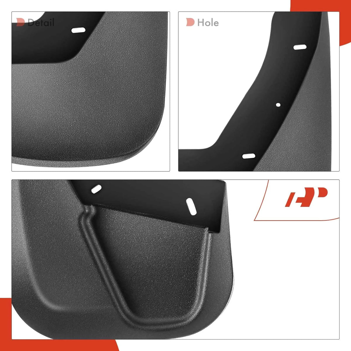 Mud Flaps Splash Guards 4-PC Set K60420