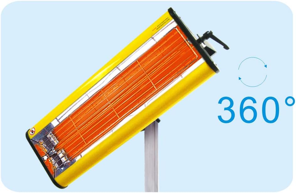 Infrared Paint Curing Lamp 110V 1KW Short Wave Heater I856