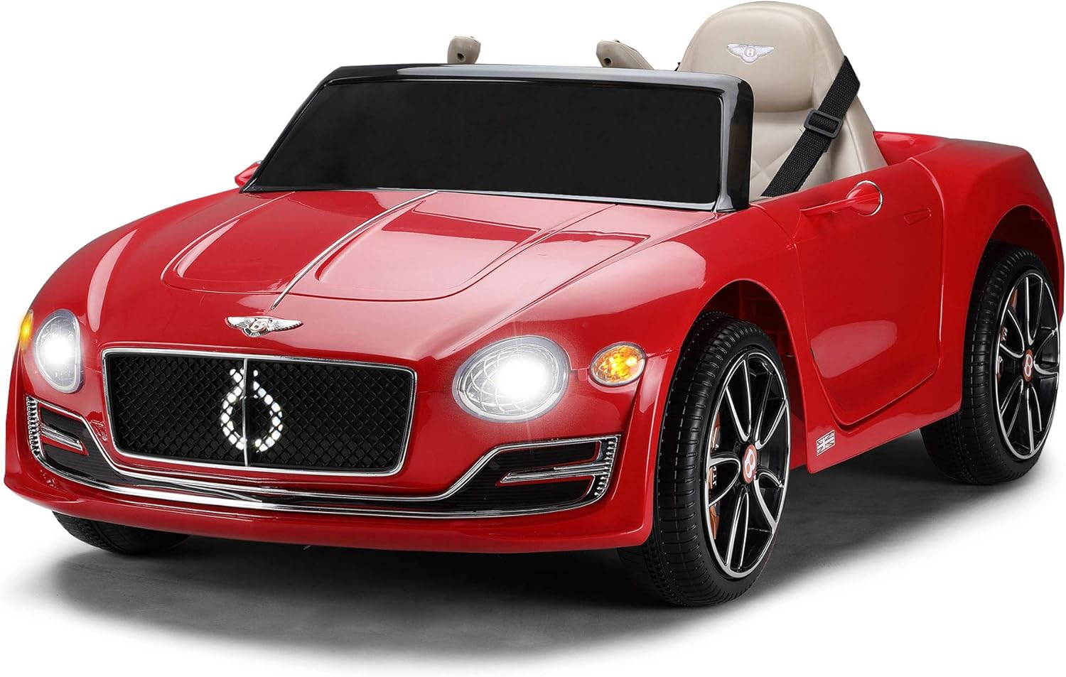 Black 12V Licensed Bentley Electric Powered Ride On Car C5721