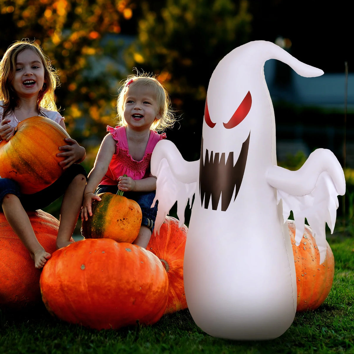 Inflatable Halloween Ghost Punching Bag N292