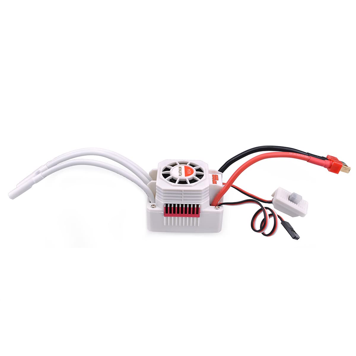 3650 3900kv Brushless Motor ESC with 60A ESC & Programming Card Combo for 1/10 RC Car Truck Pack of 2 N5621