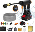Cordless Electric Pressure Washer with 6 in 1 Adjustable Nozzle D149