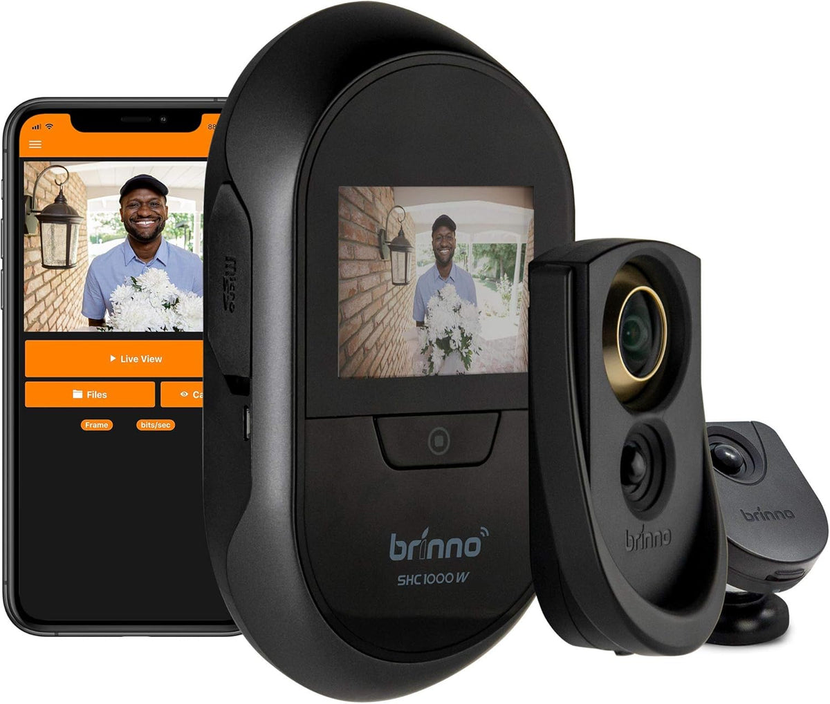 Front Door Peephole Camera with Mobile and Live Feed O72226