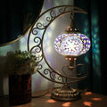 Red Mosaic Glass Table Lamp T6064
