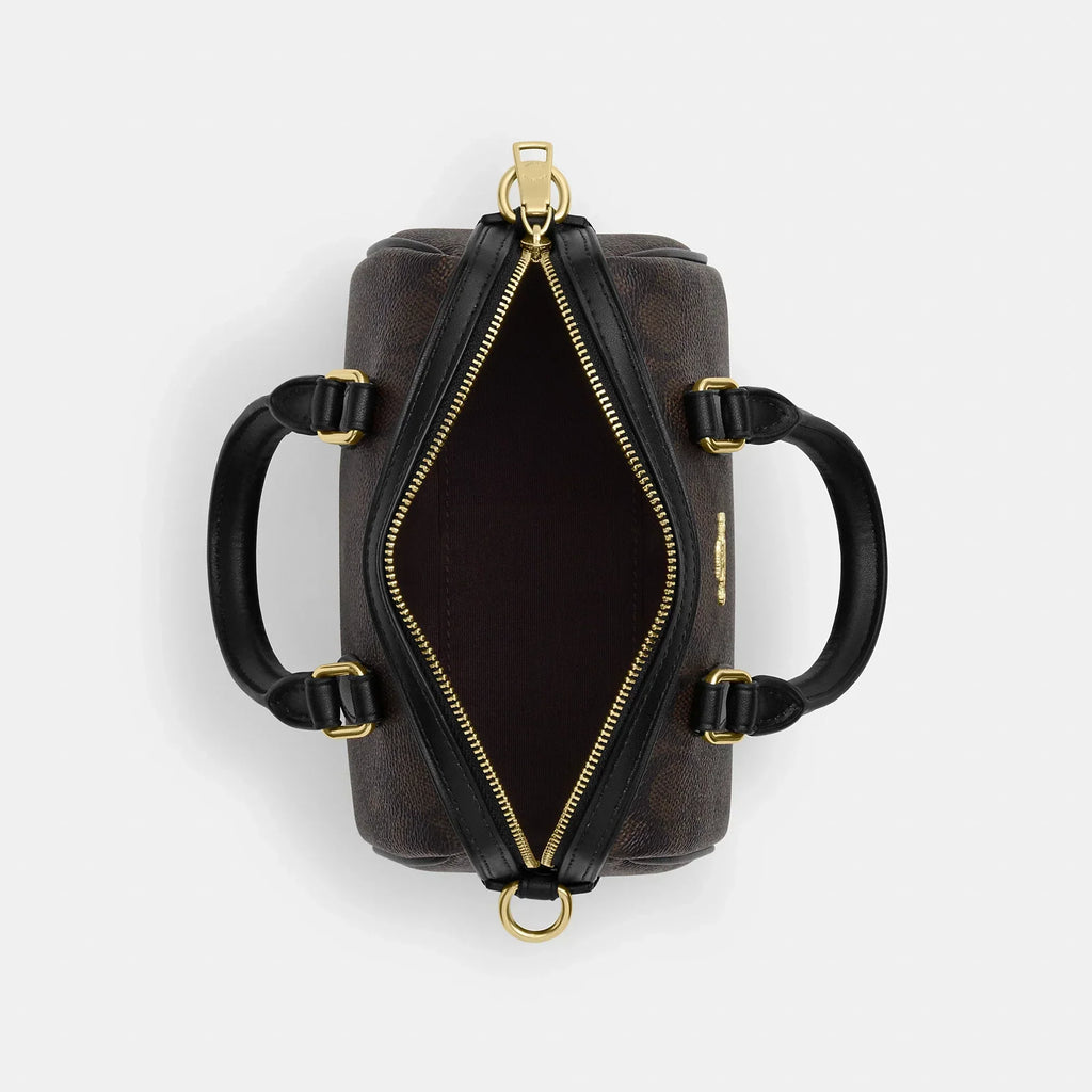 Coach Outlet Mini Rowan Crossbody Bag In Signature Canvas