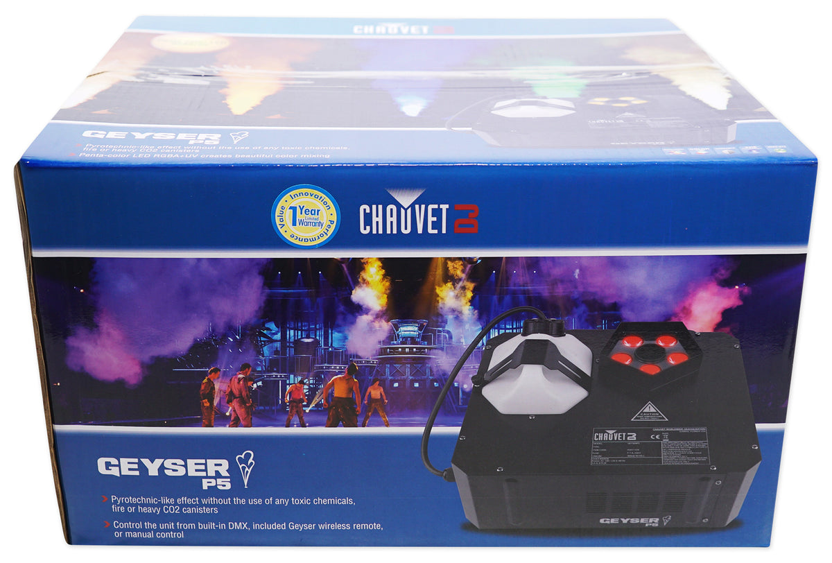 Fog Machine Fogger with Remote and DMX Cable X98967