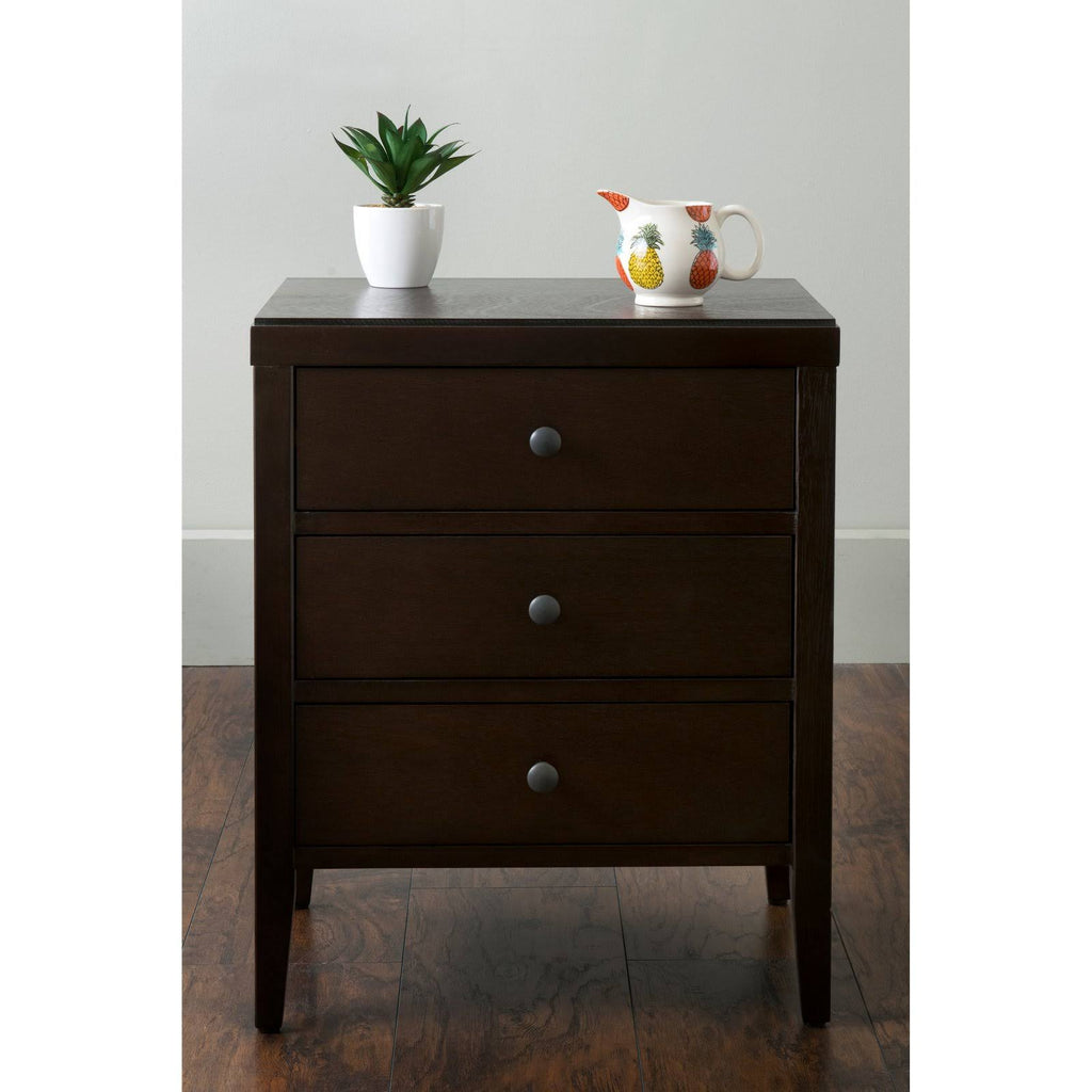 Acacia Wood Rectangle Accent Table Brown N89763