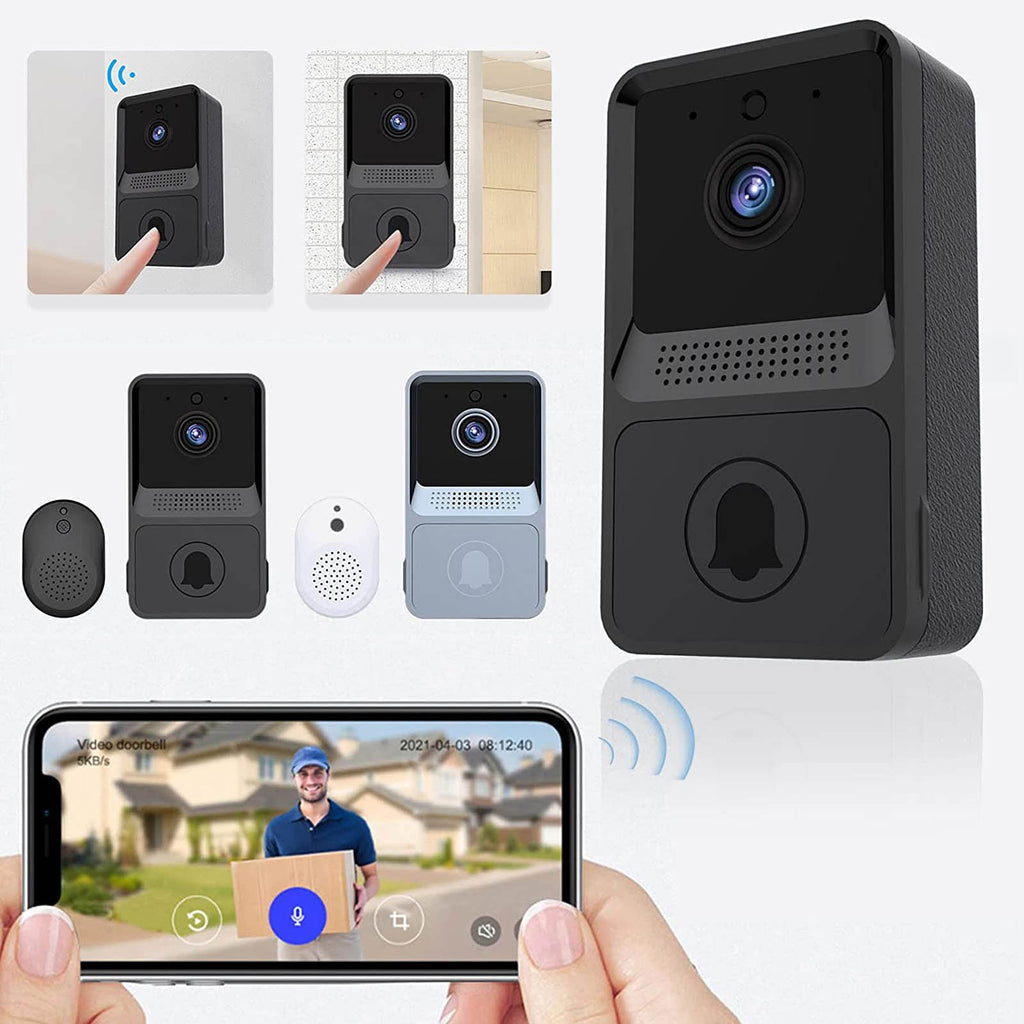 Wireless WiFi Doorbell Camera Security Intercom P309
