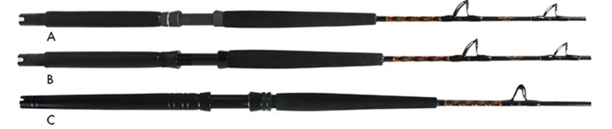 Paraflex Stand-Up Conventional Rod 6'6" 30-50Lb Hvy Aluminum Butt C382937