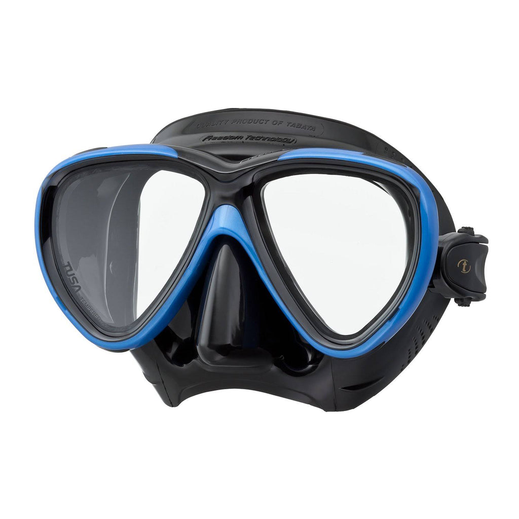 Black/Fishtail Blue Mask V578