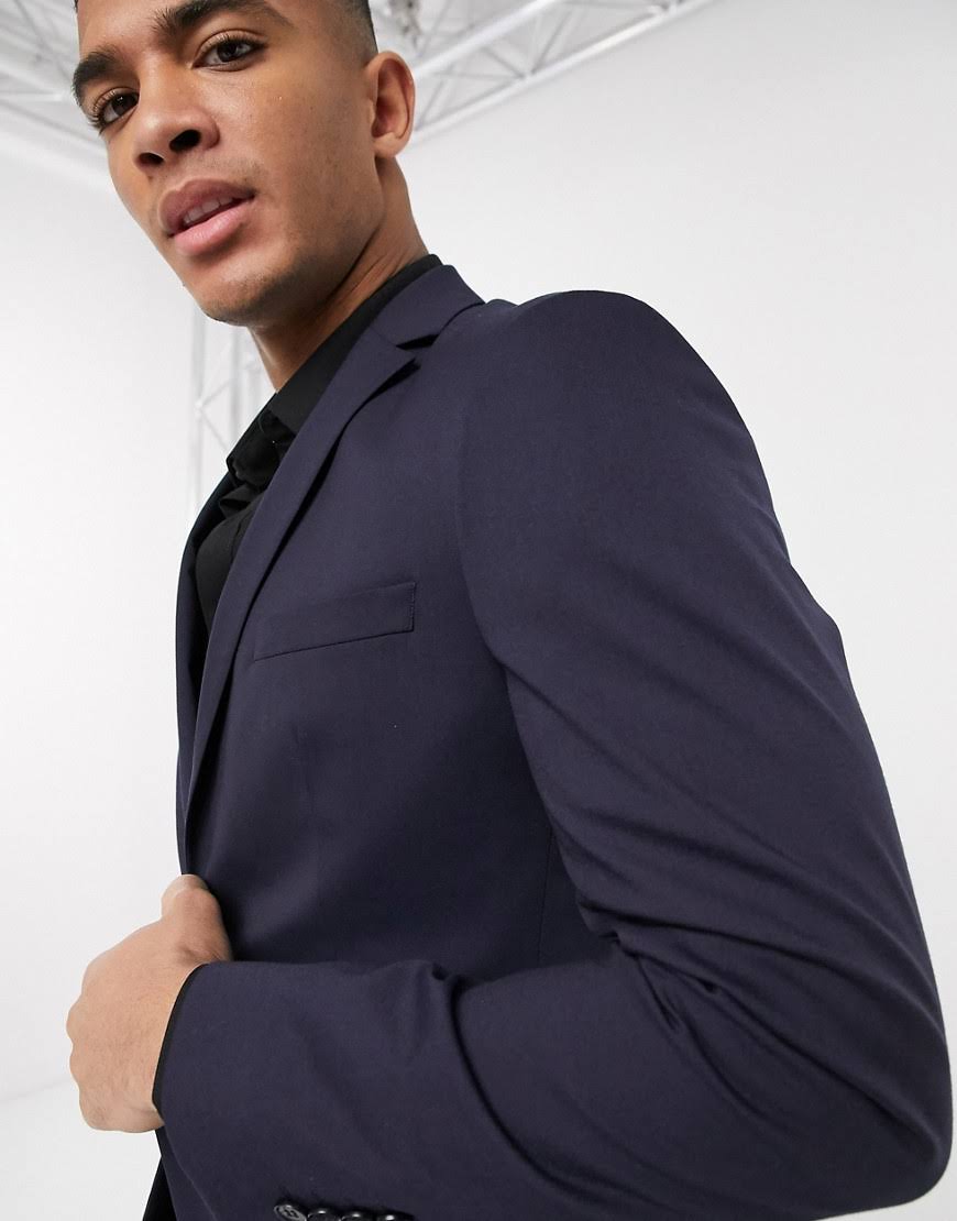 Blue Men Suit P598