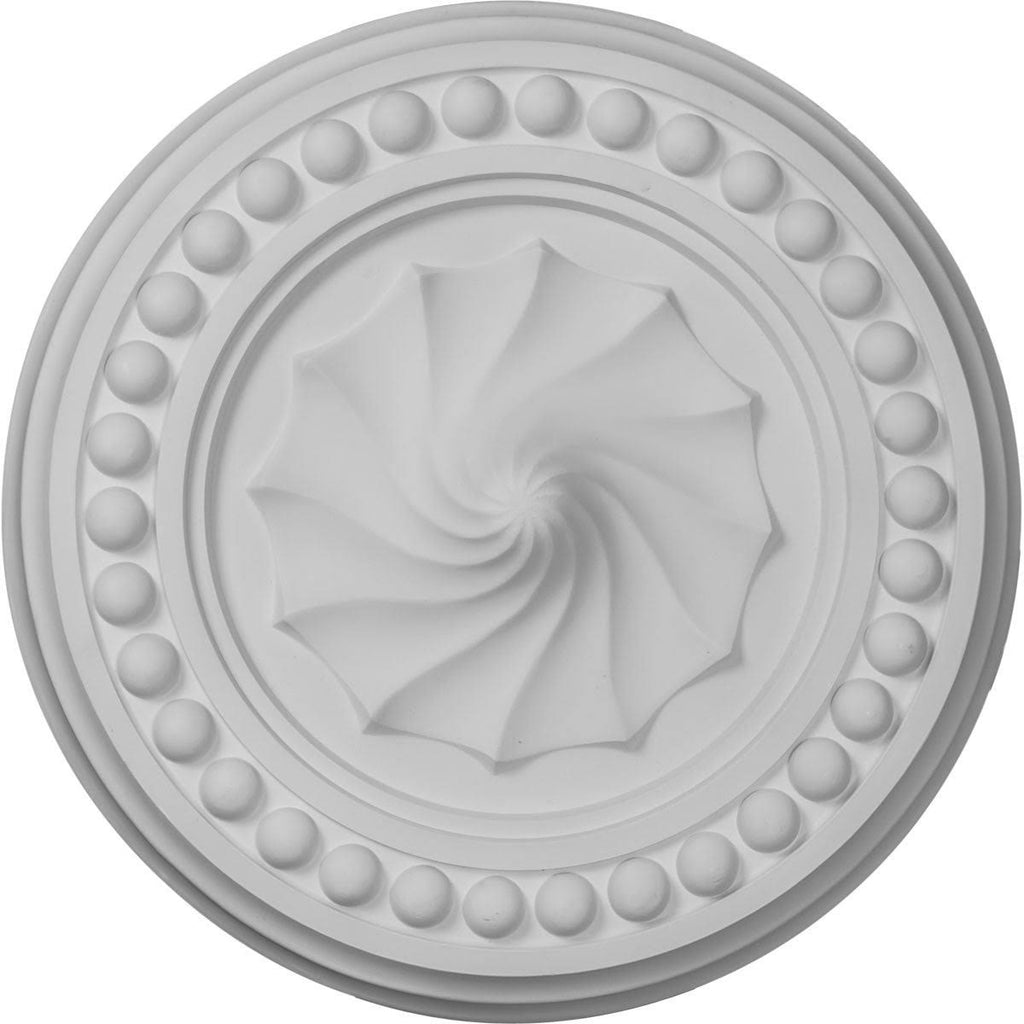 15 3/4x22OD x 2x22P Hand-Painted Golden Oak Ceiling Medallion T9882