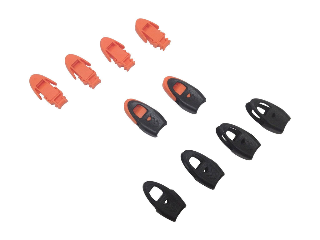 Black Zipper Pull Cord End 100 Pack S257