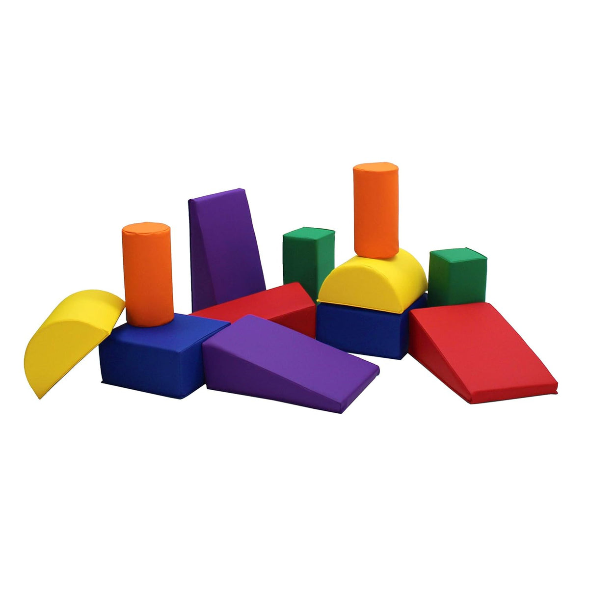 12-Piece Soft Foam Building Block Set S797