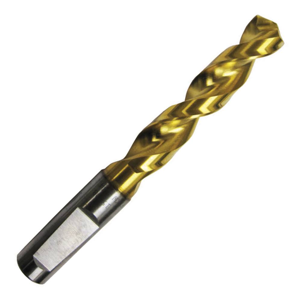 7.5mm Cobalt Jobber Drill with Tin Finish, Parabolic Flute, 91mm OAL Y994109