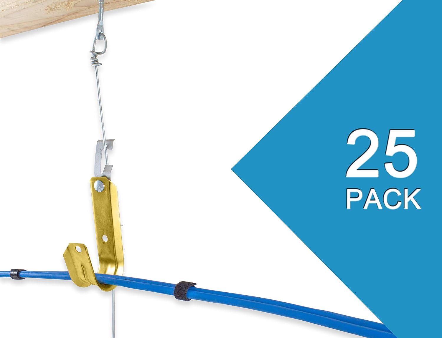 1 5/16” Heavy Duty Metal Batwing J-Hook Hangers G13426