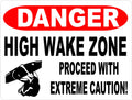 Wake Board Sign R566