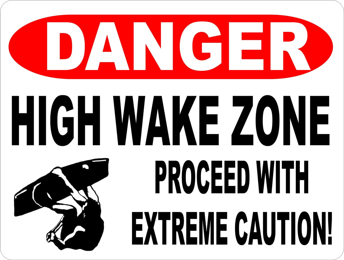 Wake Board Sign R566