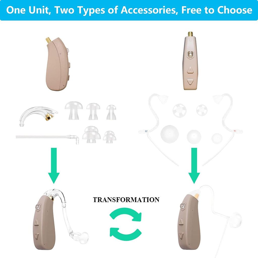 Rechargeable Hearing Aid with 4 Channels Noise Reduction A295