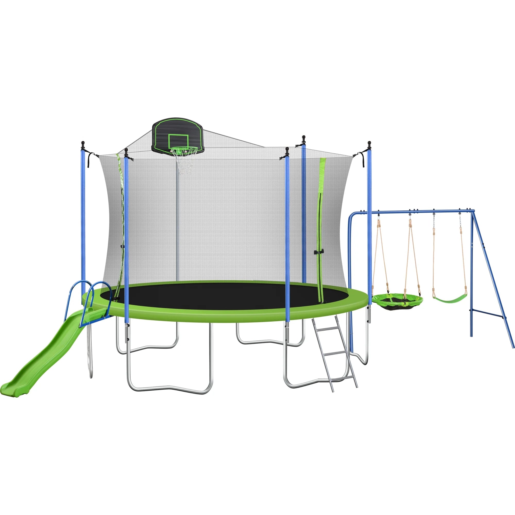 14 ft. Trampoline with Swing and Ladder N87960