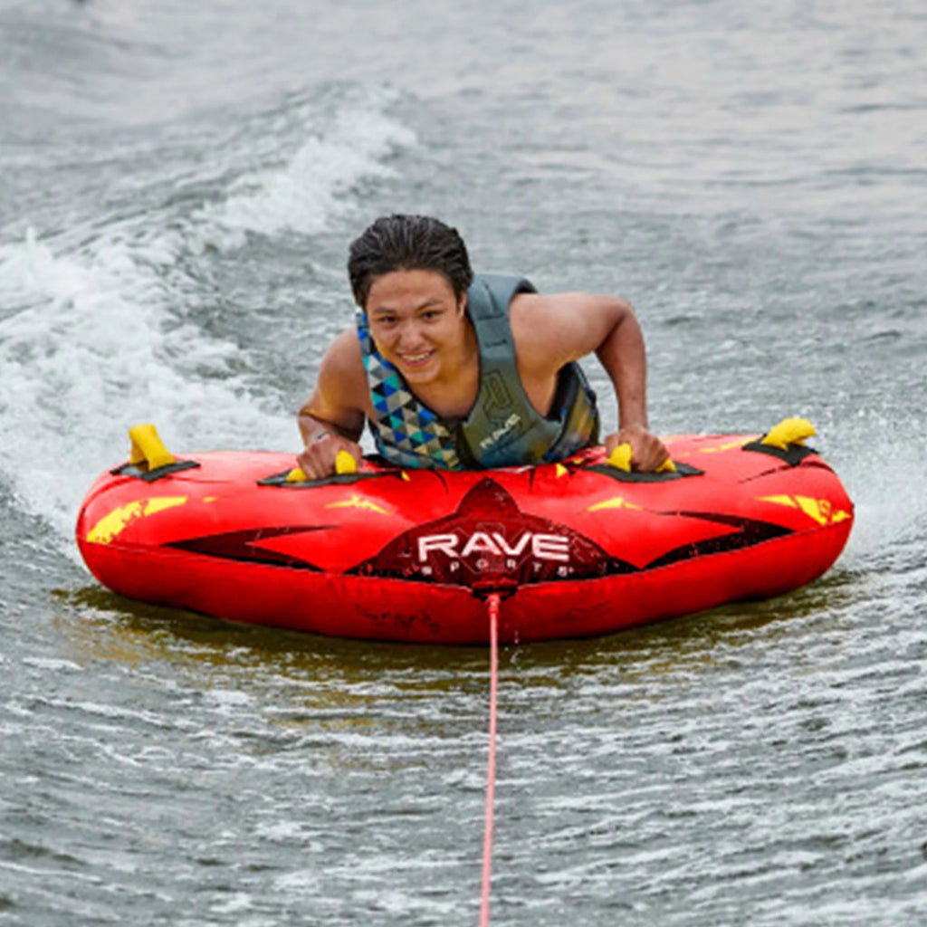 Red Nylon Inflatable Towable Float B947