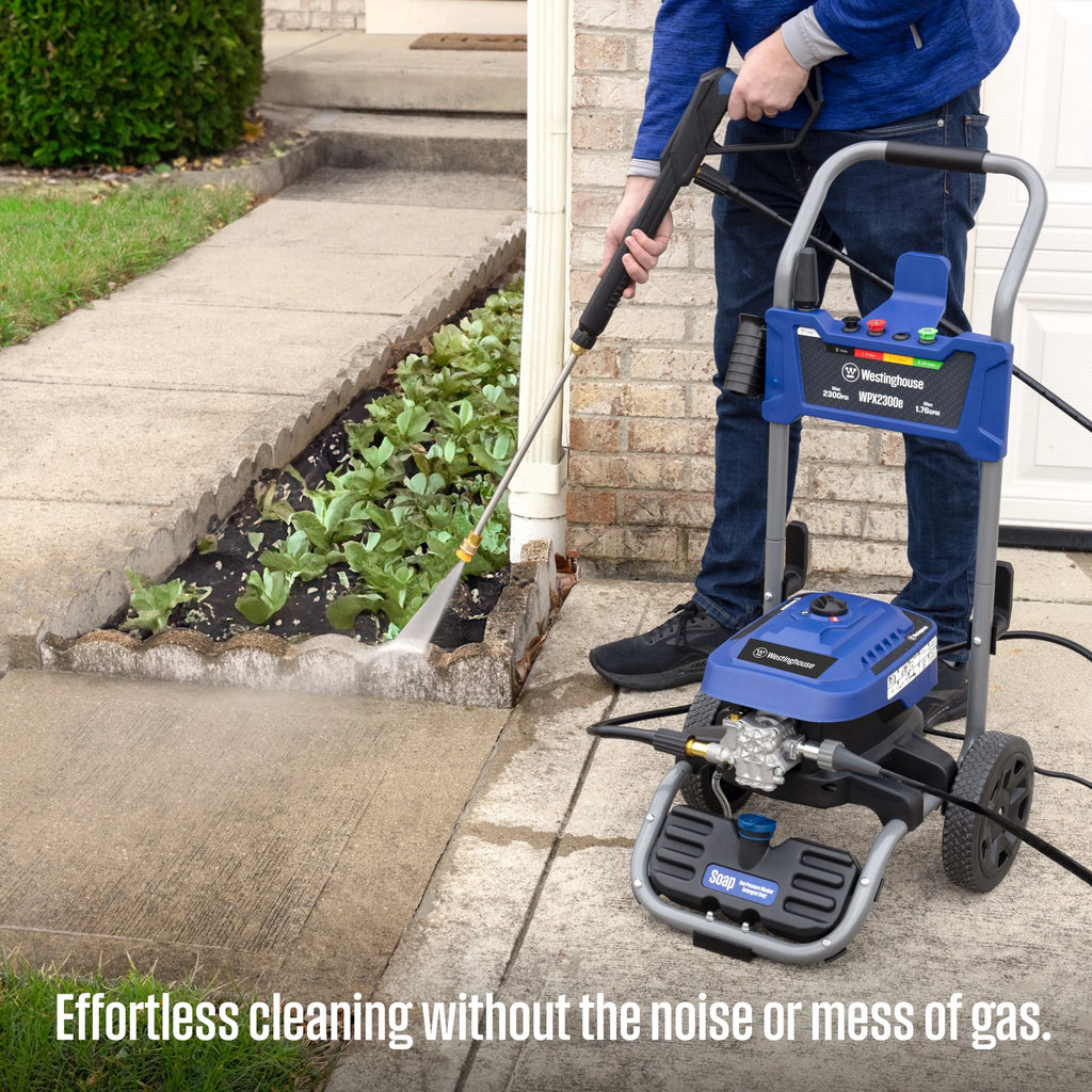 2300-PSI 1.76-GPM Electric Pressure Washer with 5 Nozzles & Soap Tank Q3155