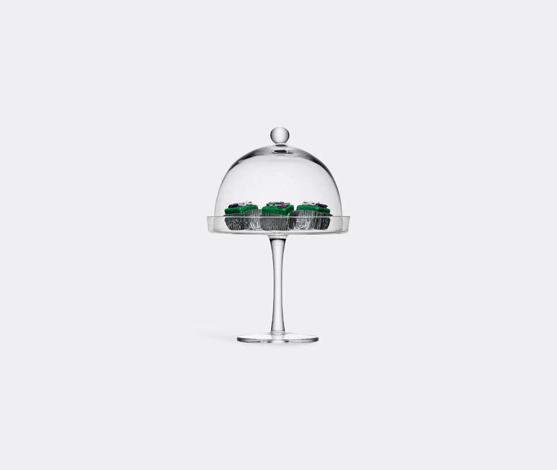 Clear Cake Stand and Cover B9656