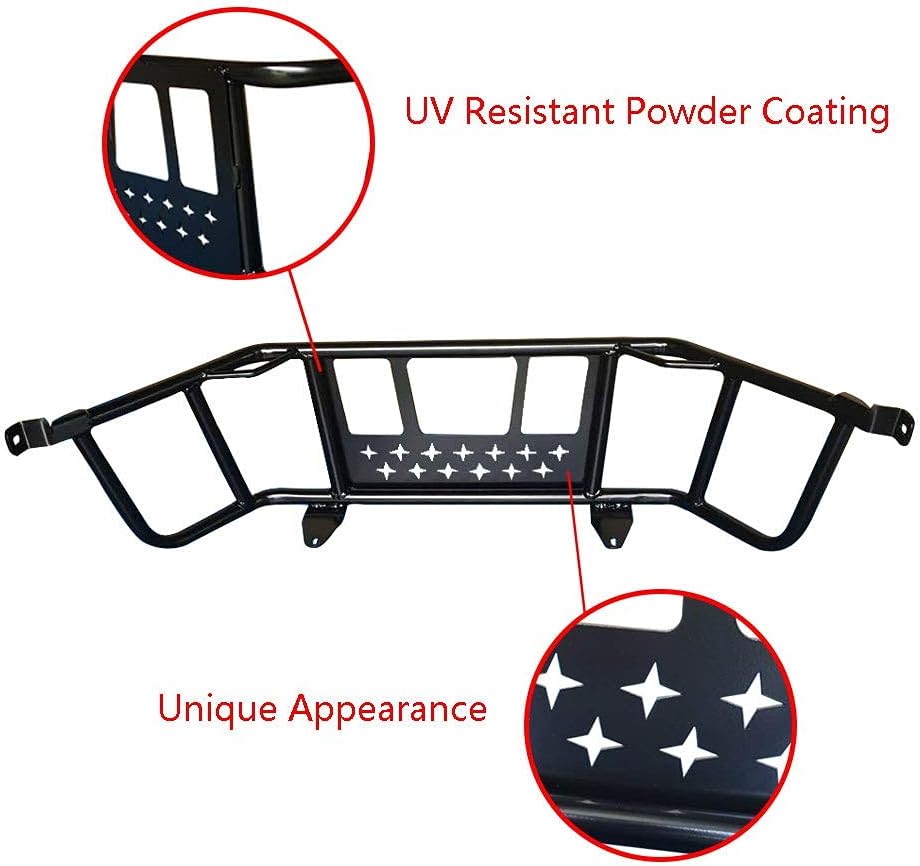 Steel Rear Back Enclosure for Talon 1000X 1000R 1000X-4 (Black) Z235