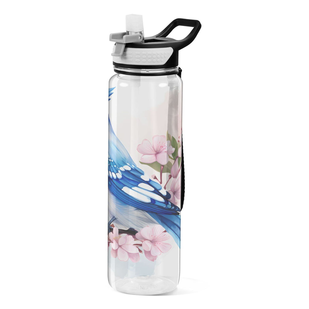 Clear 32oz Tritan Water Bottle with Straw O89180