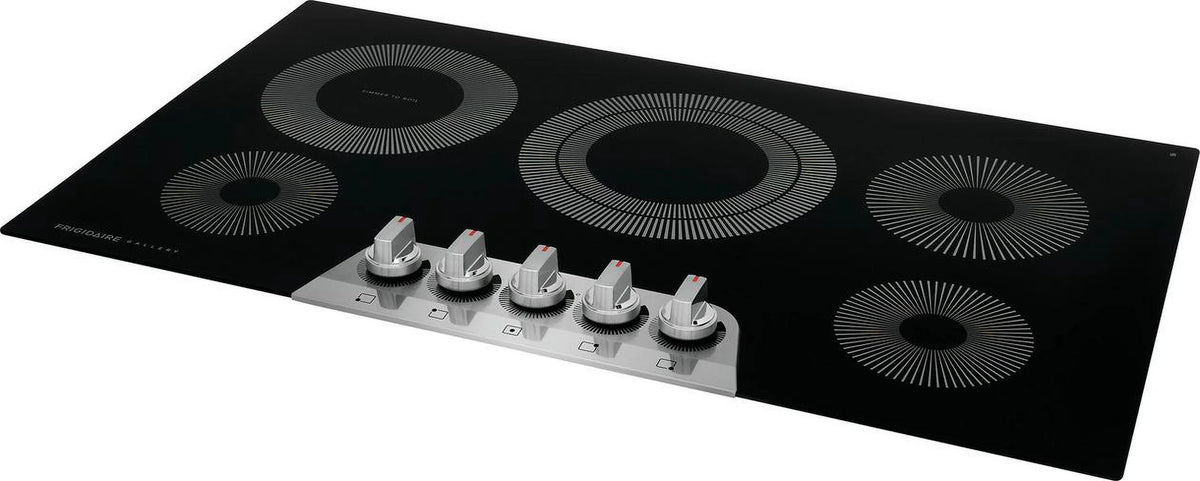 Black Stainless Steel Electric Cooktop O80837