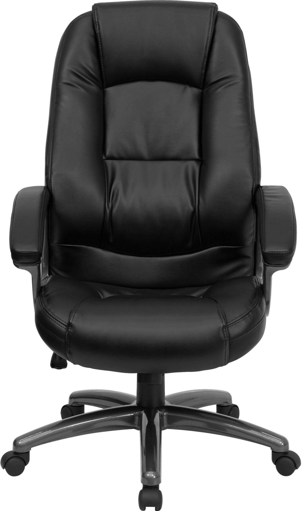 Black Contemporary Adjustable Height Swivel Executive Chair Q32149