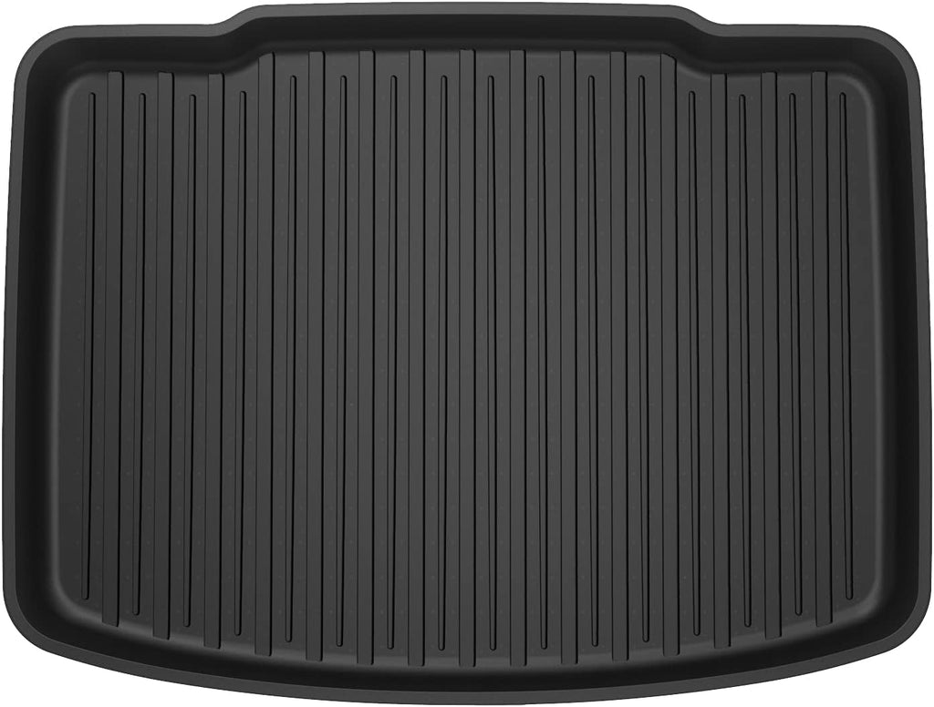 Black Rear Cargo Mat Trunk Liner Pack of 2 F3657