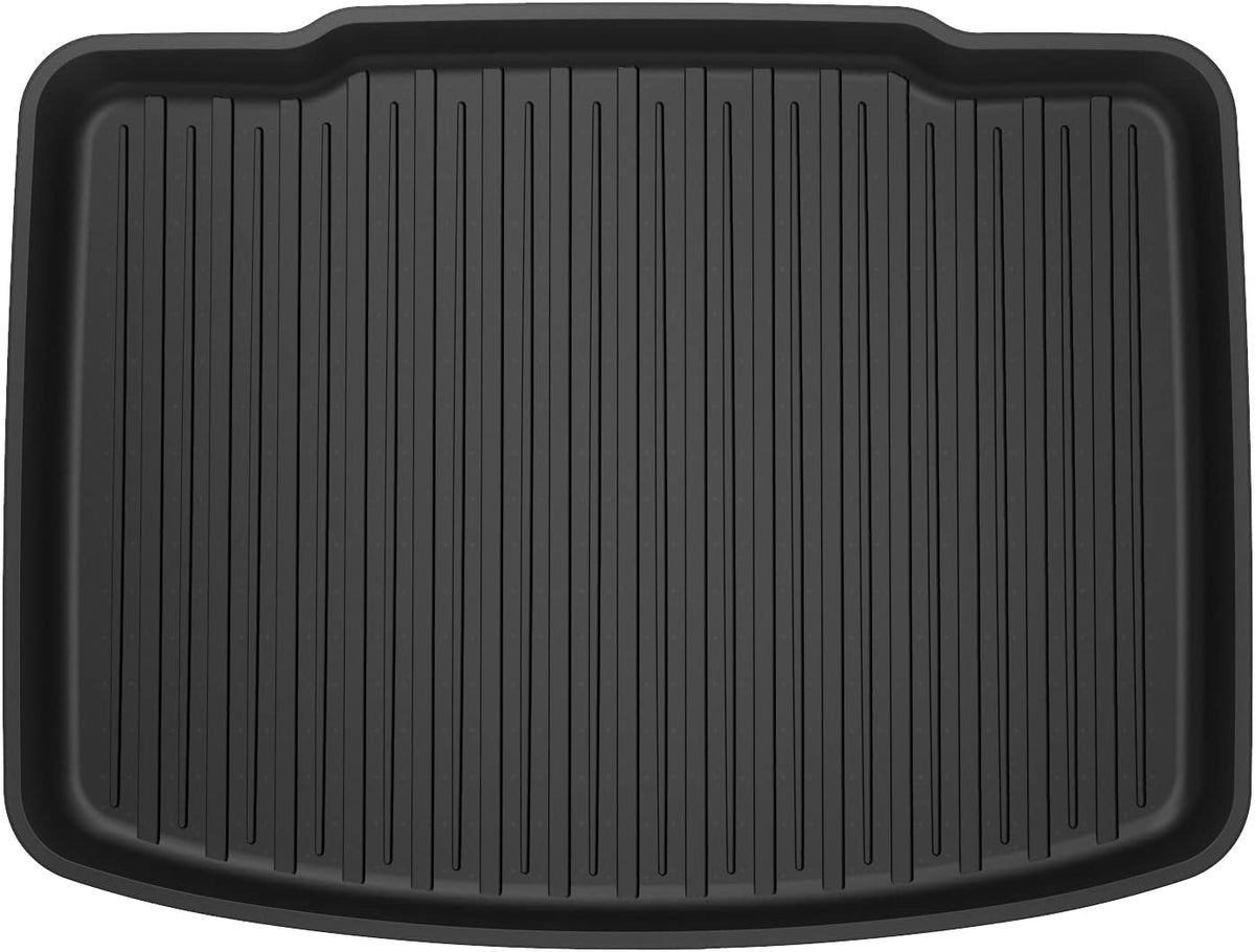 Black Rear Cargo Mat Trunk Liner Pack of 2 F3657