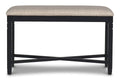 Black Counter Backless Bench T683