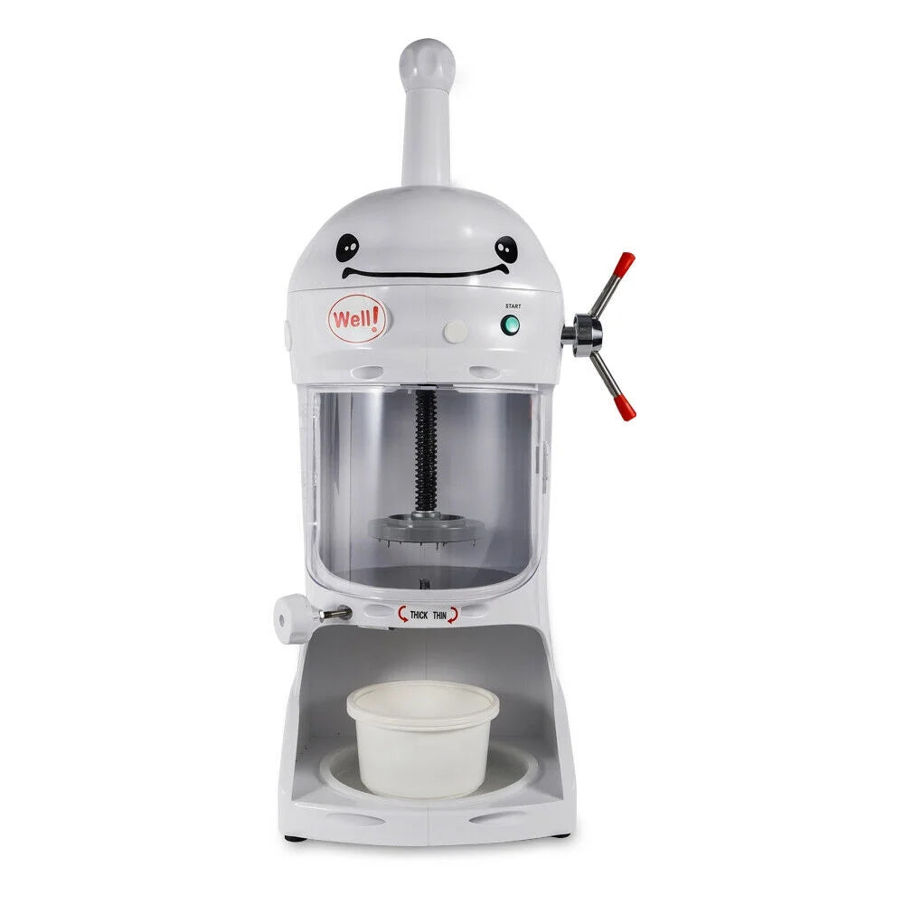 350W Commercial Ice Crusher Snow Cone Machine W2901