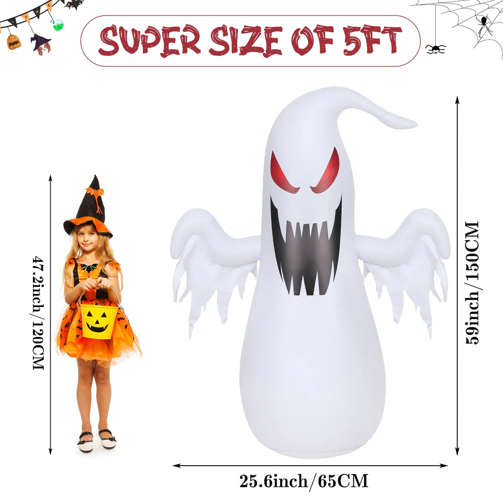 Inflatable Halloween Ghost Punching Bag N292