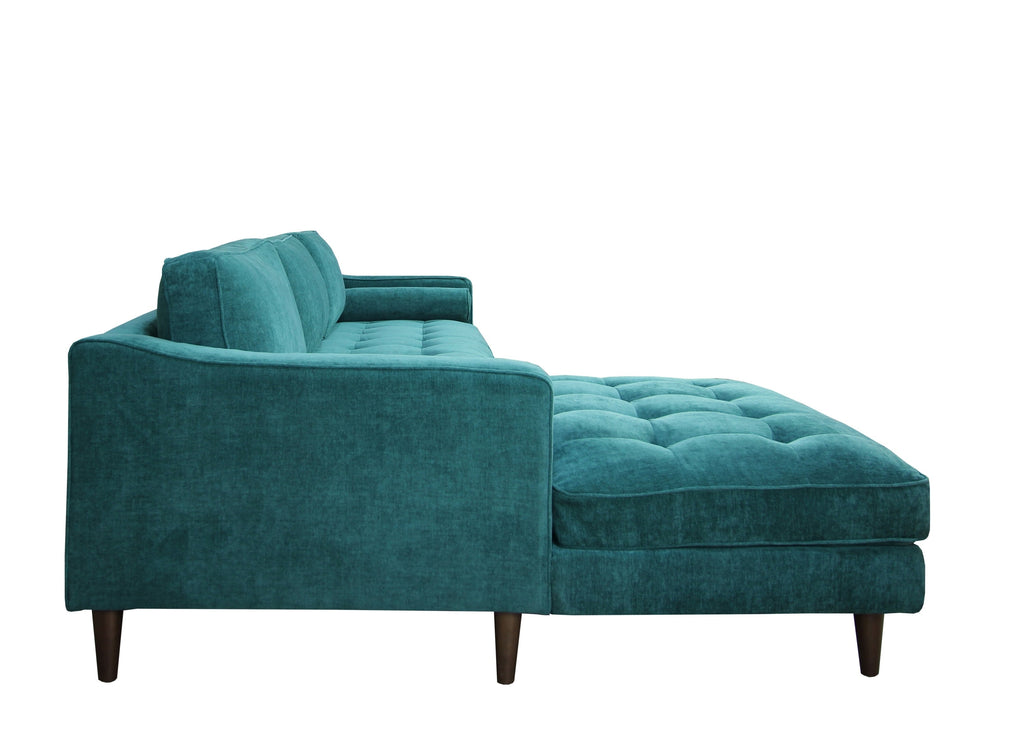 Turquoise Sectional Sofa D3358