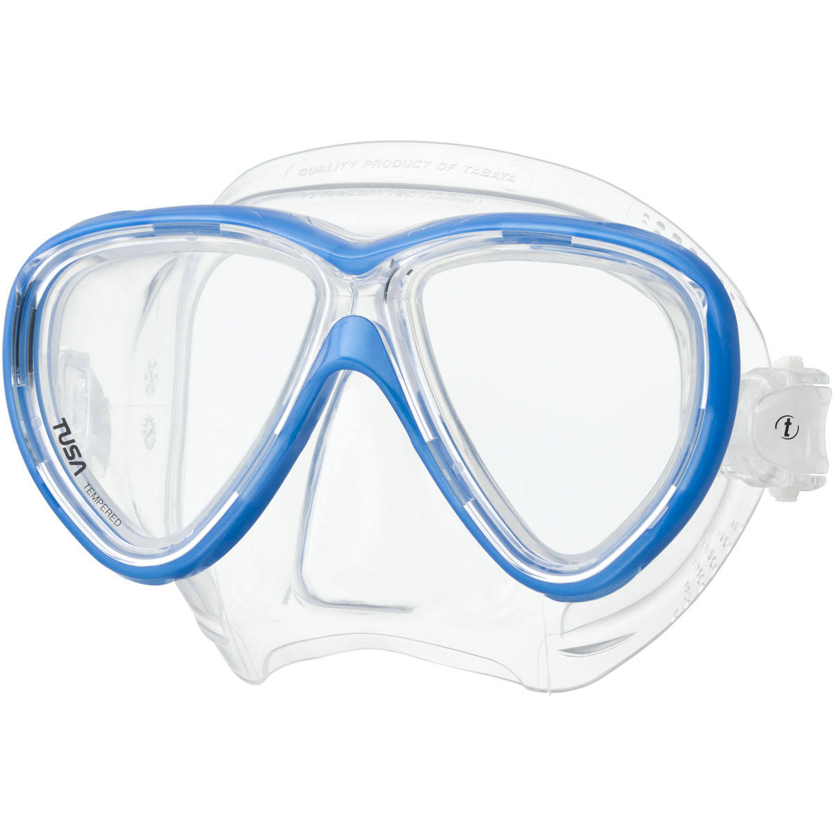 Black/Fishtail Blue Mask V578