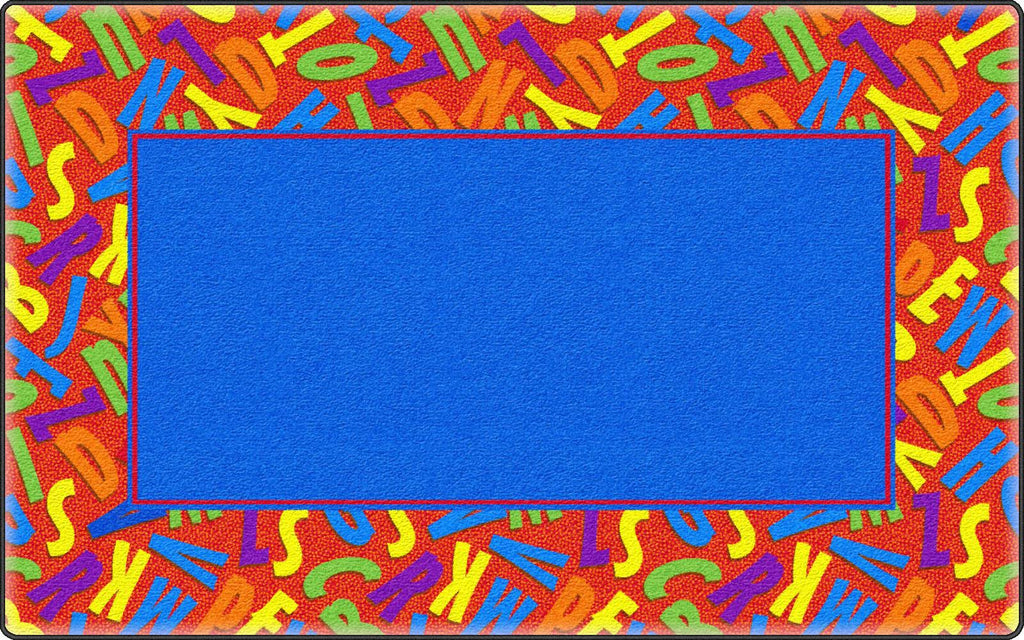 Scattered Alphabet 6 x 8 Carpet S762
