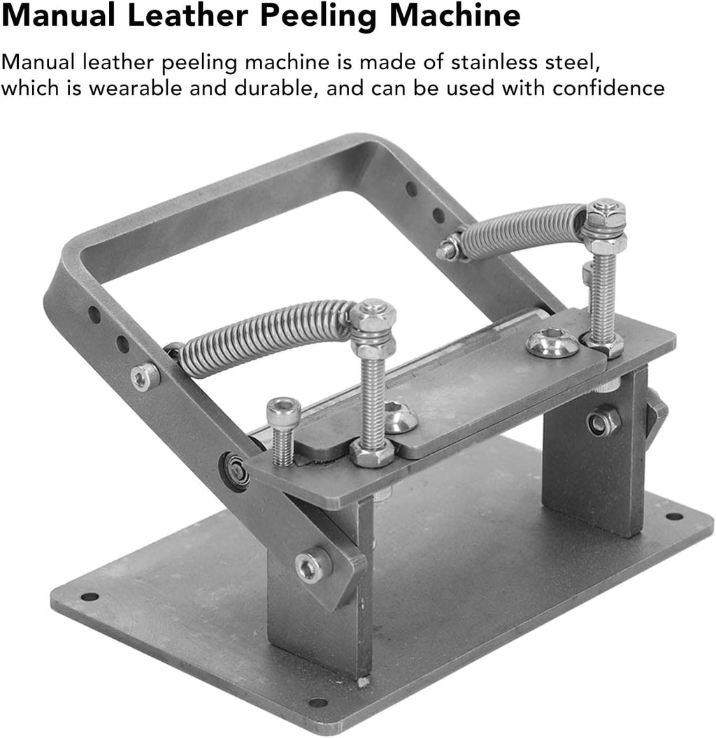 Leather Peeling Machine Stainless Steel Leather Skiver Peeler Splitter O936231