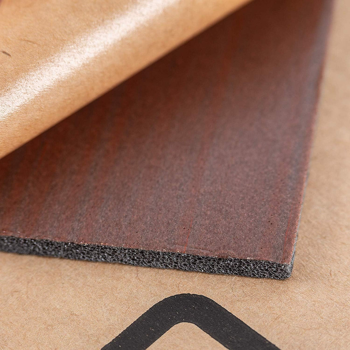20 sqft Self-Adhesive Closed Cell PE Foam Sound Deadener Pack of 2 U415286