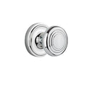 Classic Rosette Passage Door Knob, Bright Chrome M7966