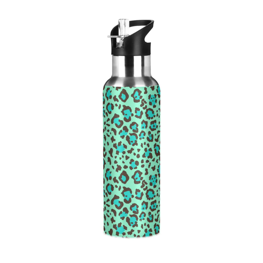 20 OZ Stainless Steel Vacuum Insulated Water Bottle with Straw Lid M768438