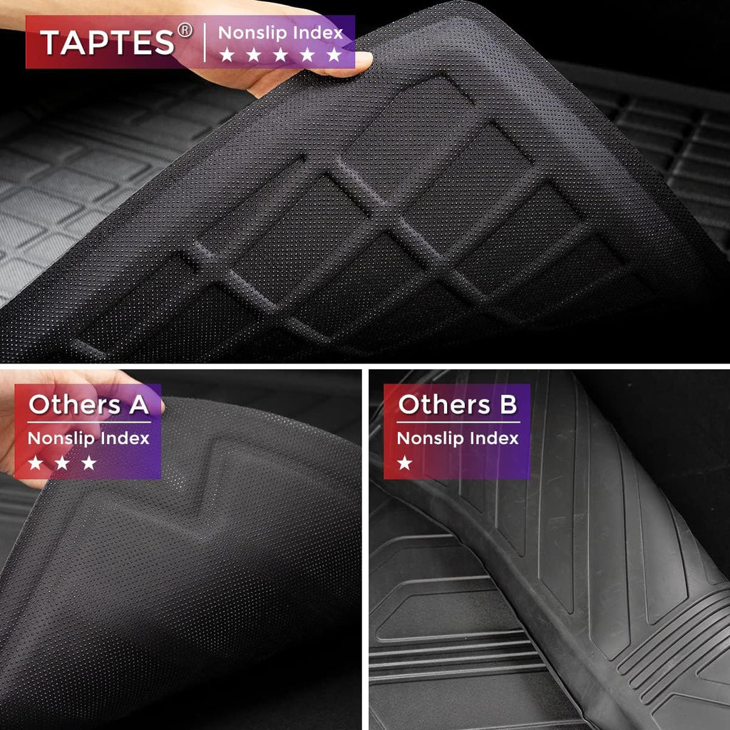 Rear Trunk Cargo Mat Waterproof Floor Mats for 5 Seater V2395