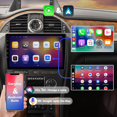 10.1 inches Android 12 Double Din Car Stereo IPS Touchscreen Car Radio with Backup Camera GPS I775