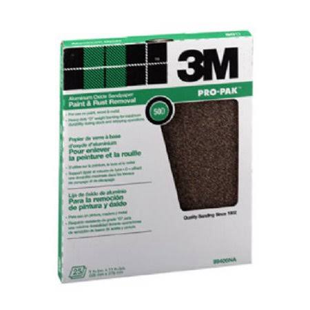 150 Grit Aluminum Oxide Sandpaper Sheets, 9 inch by 11 inch, 25 Pack X268409
