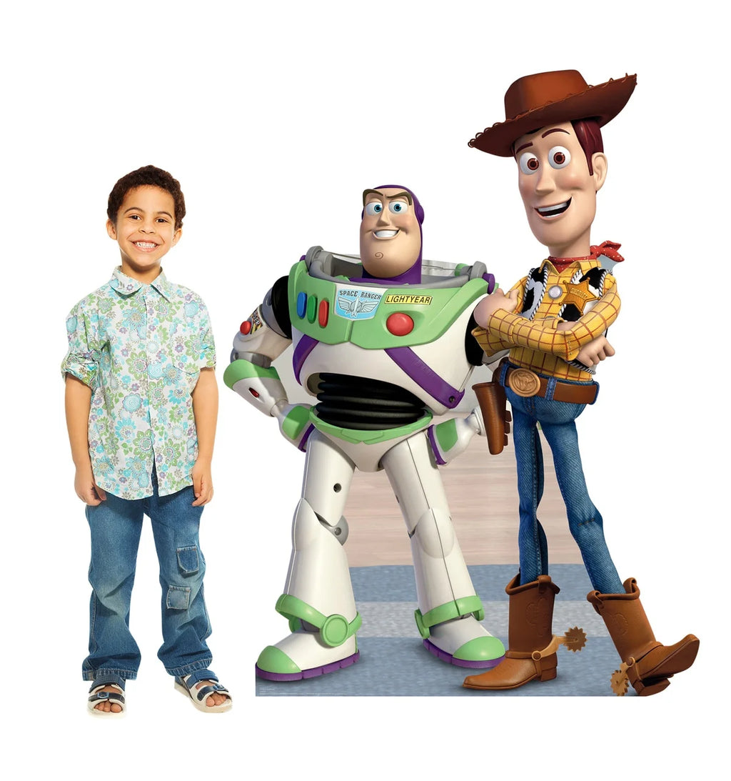 Buzz & Woody Life Size Cardboard Cutout Standup I7635