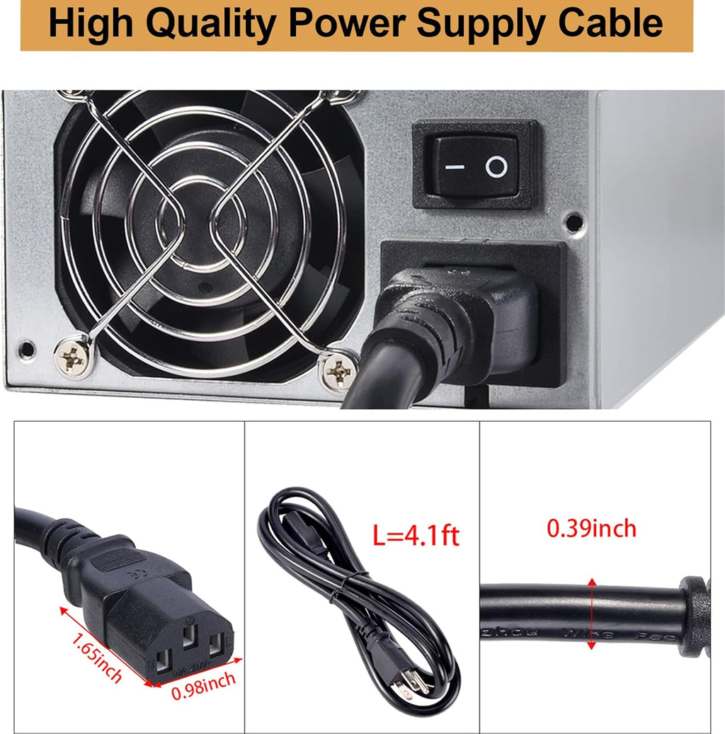 2000W 2U Mining Power Supply with Power Cable O18287