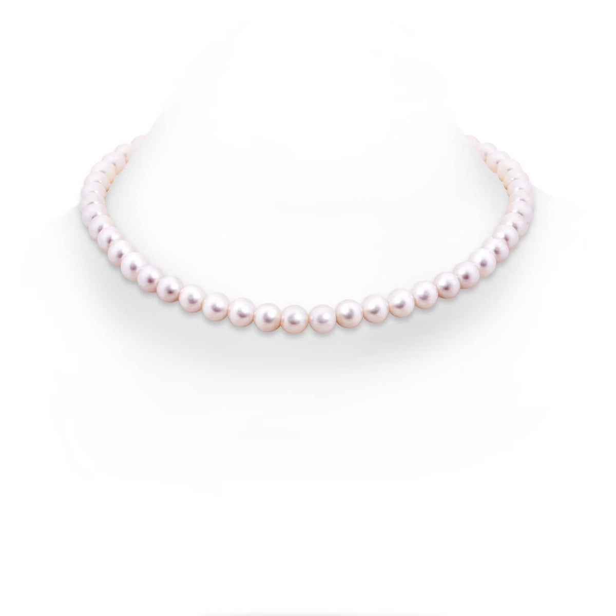 14K Yellow Gold Freshwater Cultured Pearl Princess Strand Necklace N30028