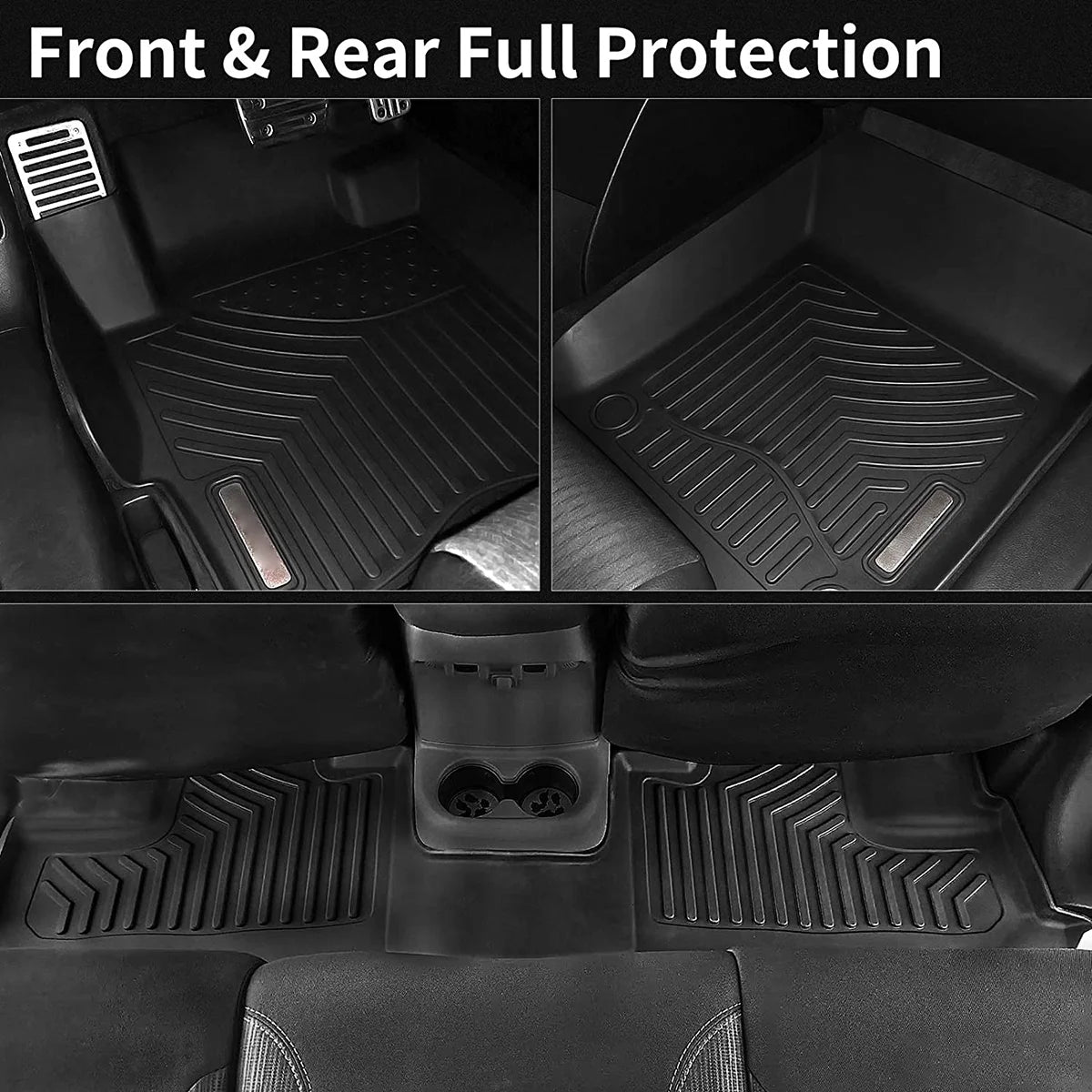 TPE Liners Floor Mats for Dodge Charger Chrysler 300 RWD G671565